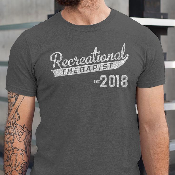 Recreational Therapy Shirt Graduation Unisex Jersey T-Shirt