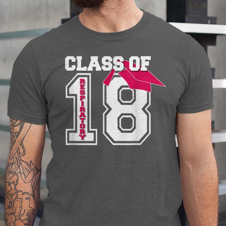 Respiratory Therapist Graduation Class Of 2018 Women RT Unisex Jersey T-Shirt
