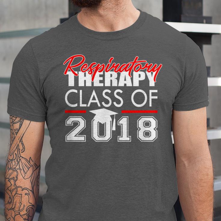 Respiratory Therapy Class Of 2018 Graduation Shirt Women Men Unisex Jersey T-Shirt
