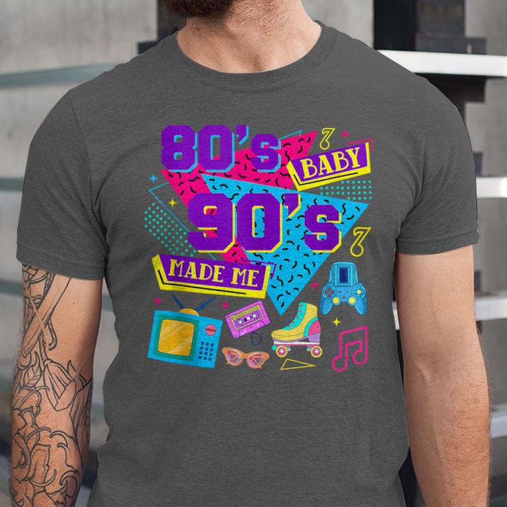 Retro 1980s 80's Baby 1990s 90's Made Me Nostalgia Birthday Unisex Jersey T-Shirt Retro 1980s 80's Baby 1990s 90's Made Me Nostalgia Birthday Unisex Jersey T-Shirt