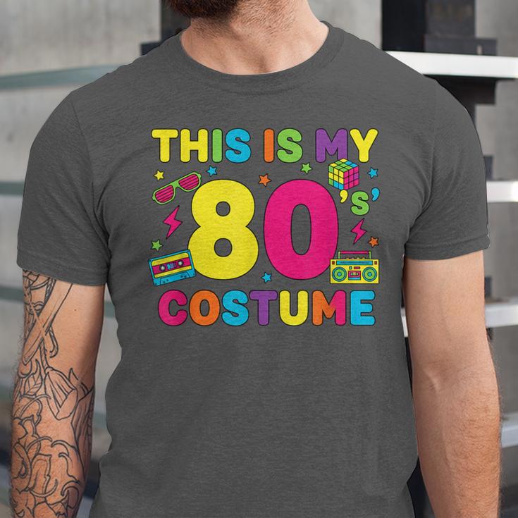 Retro 80's Costume 80s Nostalgia Party Unisex Jersey T-Shirt Retro 80's Costume 80s Nostalgia Party Unisex Jersey T-Shirt