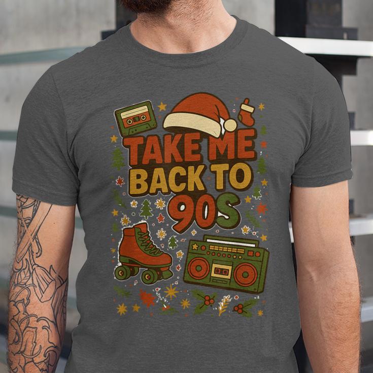Retro 90s 80s Baby Christmas Holiday Nostalgia Unisex Jersey T-Shirt Retro 90s 80s Baby Christmas Holiday Nostalgia Unisex Jersey T-Shirt