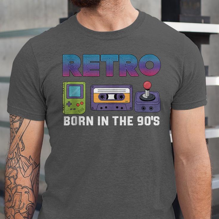 Retro Gaming Nostalgia Tee Perfect For 90s Lovers Unisex Jersey T-Shirt