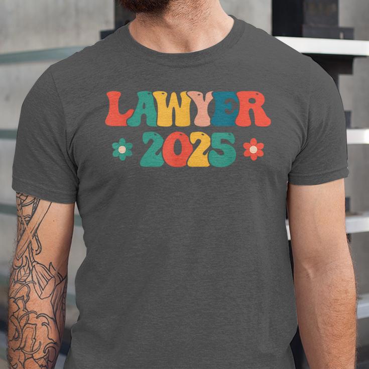 Retro Lawyer 2025 Attorney School Graduation Student Lawyer Unisex Jersey T-Shirt