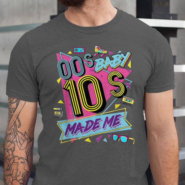 Retro Vintage 00's Baby 10's Made Me Nostalgia Classic Unisex Jersey T-Shirt