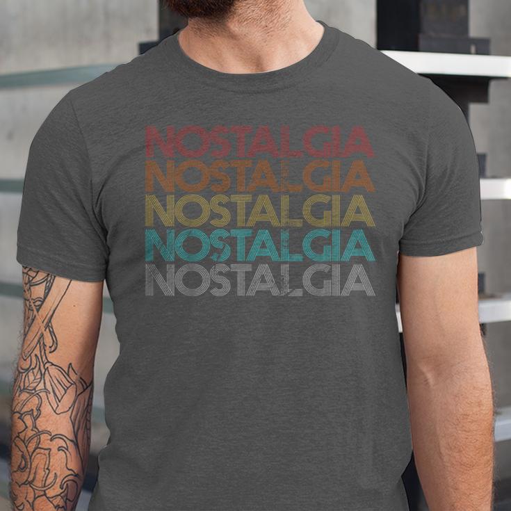 Retro Vintage Nostalgia Unisex Jersey T-Shirt