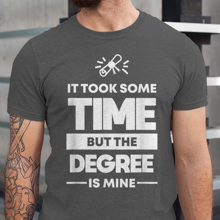 Returning Adult College Graduation T-Shirt Unisex Jersey T-Shirt