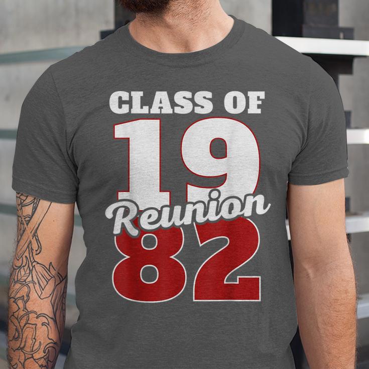 Reunion 1982 Class Of 1982 Reunion 82 Graduation 1982 Unisex Jersey T-Shirt