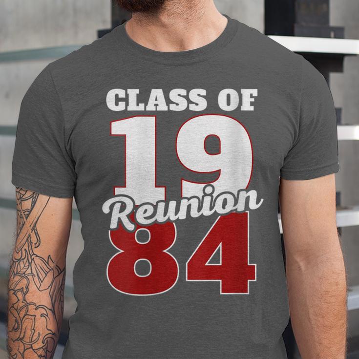 Reunion 1984 Class Of 1984 Reunion 84 Graduation 1984 Unisex Jersey T-Shirt