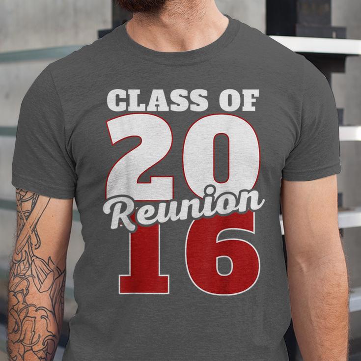 Reunion 2016 Class Of 2016 Reunion 16 Graduation 2016 Unisex Jersey T-Shirt