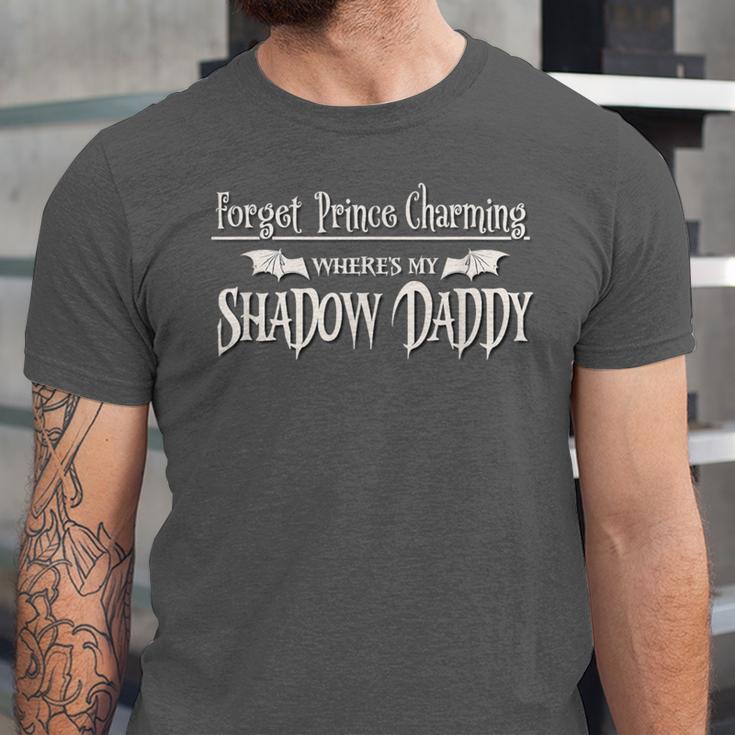 Romantasy Fantasy Romance Book Prince Charming Shadow Daddy Unisex Jersey T-Shirt Romantasy Fantasy Romance Book Prince Charming Shadow Daddy Unisex Jersey T-Shirt