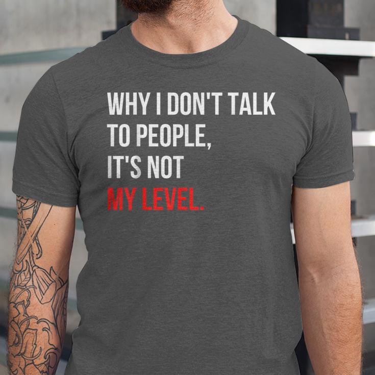Sarcastic Introvert Attitude Quote Unisex Jersey T-Shirt Sarcastic Introvert Attitude Quote Unisex Jersey T-Shirt