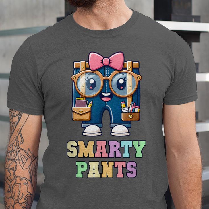 Sarcastic Little MISS SMARTY PANTS Graduation Alumni Game On Unisex Jersey T-Shirt