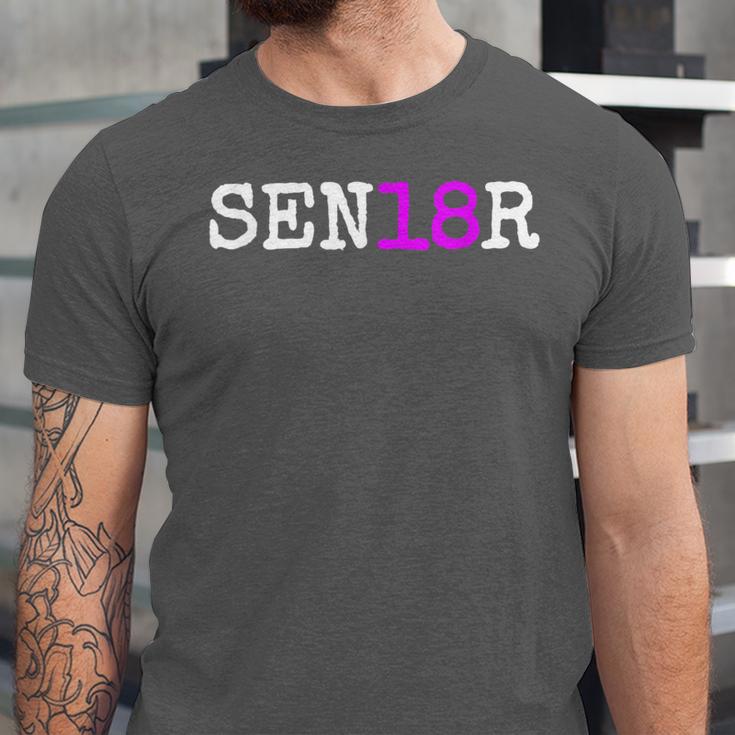Senior 2018 TShirt Graduation Class Of 2018 Tee Shirt Unisex Jersey T-Shirt