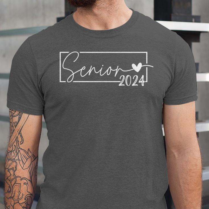 Senior 2024 Class Of 2024 Graduation Unisex Jersey T-Shirt