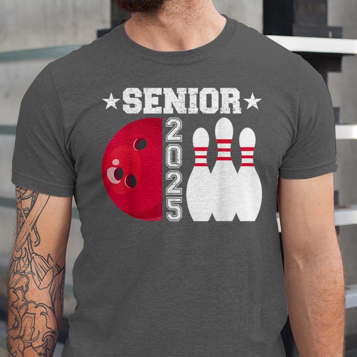 Senior 2025 Bowling Player Class Of 2025 Graduation Seniors Unisex Jersey T-Shirt