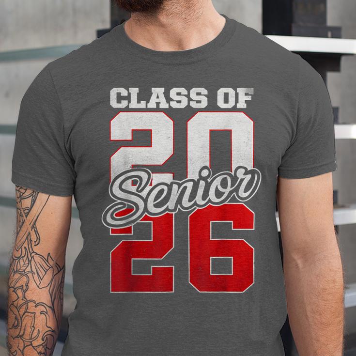 Senior 2026 Class Of 2026 Graduation 2026 Senior 26 Graduate Unisex Jersey T-Shirt