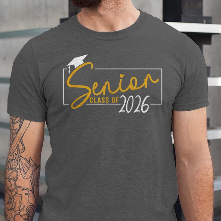 Senior 2026 Class Of 2026 Seniors Graduation School Senior Unisex Jersey T-Shirt