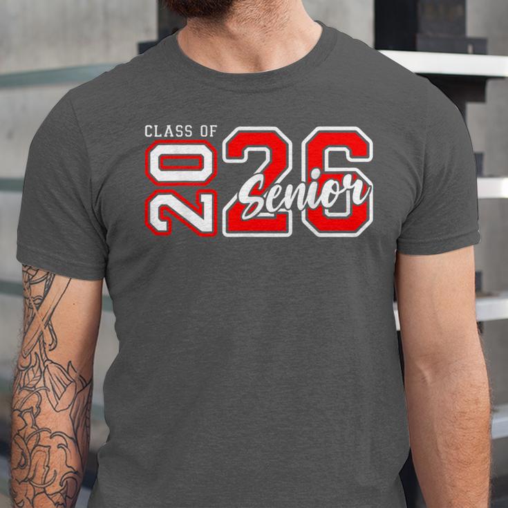 Senior Class Of 2026 Graduation Back To School Senior 26 Unisex Jersey T-Shirt