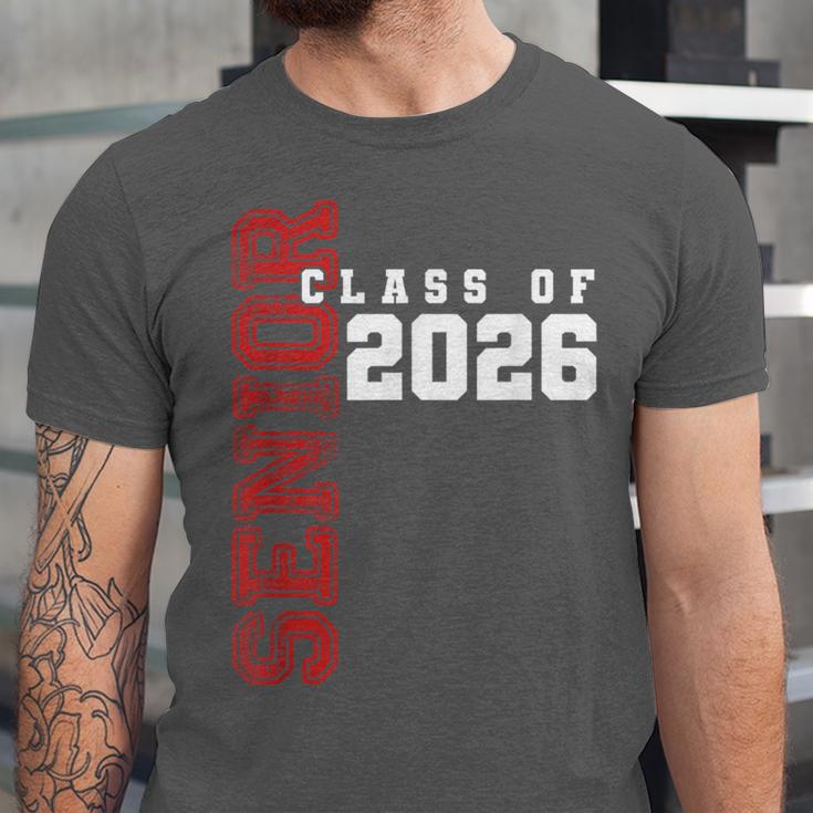 Senior Class Of 2026 Graduation Grad 26 Unisex Jersey T-Shirt