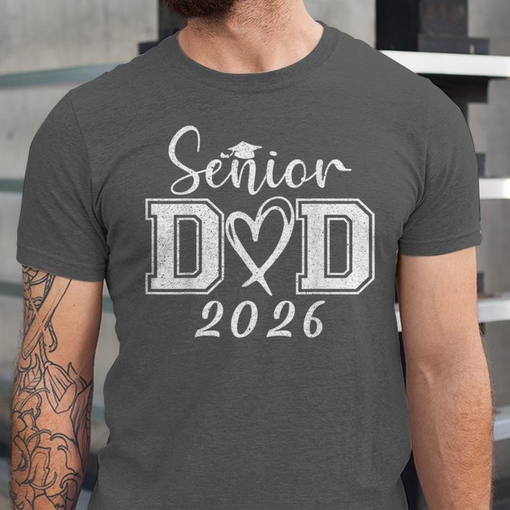 Senior Dad 2026 Graduation Class Of 2026 Men Daddy Father Unisex Jersey T-Shirt
