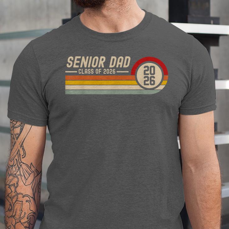 Senior Dad Class Of 2026 Graduation 2026 Graduate Vintage Unisex Jersey T-Shirt