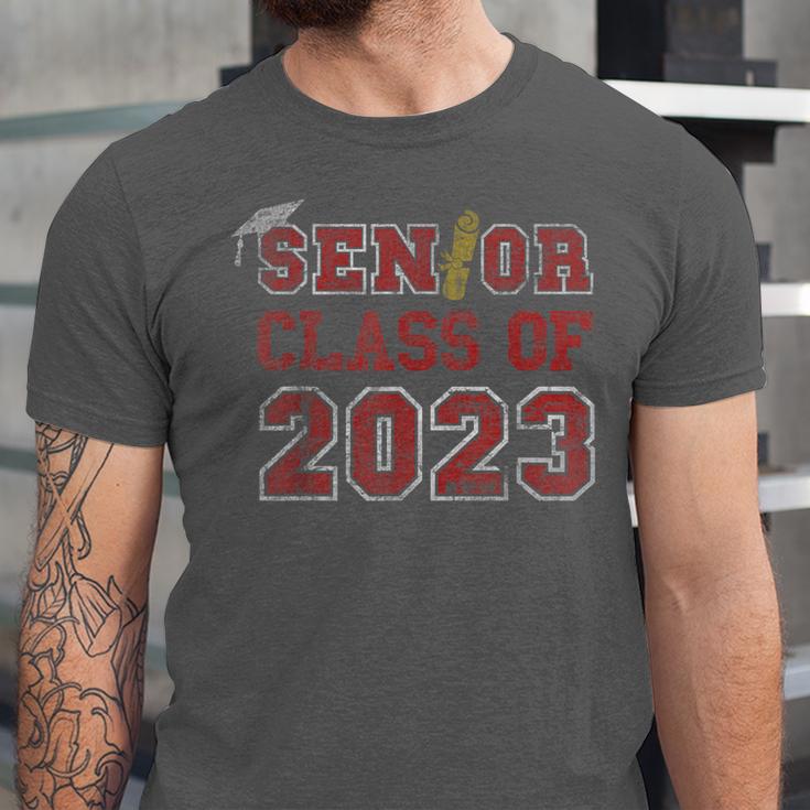 Senior Graduation Class Of 2023 High School College Graduate Unisex Jersey T-Shirt