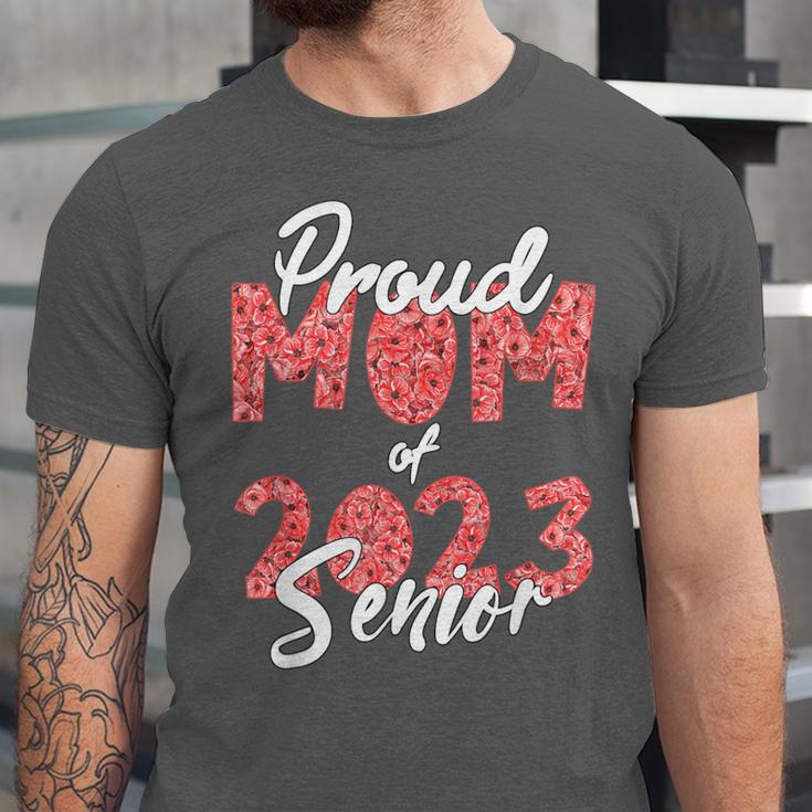 Senior Graduation Class Of 2023 Proud Mom Of 2023 Senior Unisex Jersey T-Shirt
