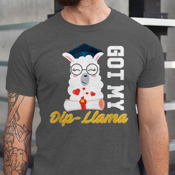 Senior Graduation TShirt 2019 Got My Dip-Llama Diploma Shirt Unisex Jersey T-Shirt