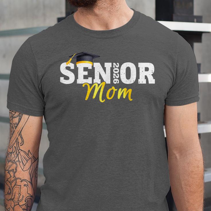 Senior Mom 2026 Class Of 2026 Graduation 26 Family Matching Unisex Jersey T-Shirt