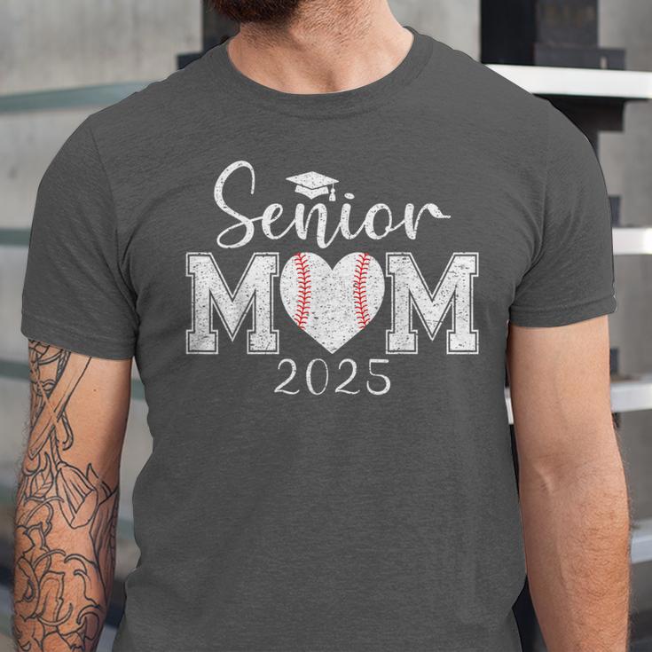 Senior Mom Baseball 2025 Class Of 2025 Graduation Unisex Jersey T-Shirt