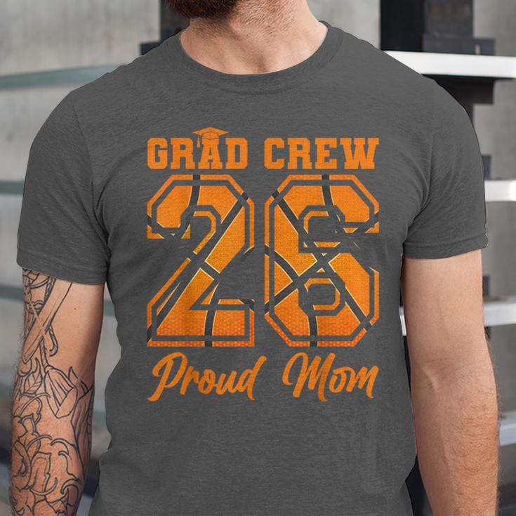 Senior Mom Class Of 2026 Basketball Mom Graduation Unisex Jersey T-Shirt