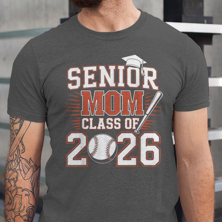 Senior Mom Class Of 2026 Graduate Baseball 2026 Graduation Unisex Jersey T-Shirt