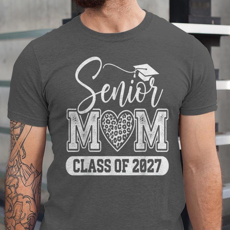 Senior Mom Class Of 2027 Senior Mama 2027 Graduation Unisex Jersey T-Shirt