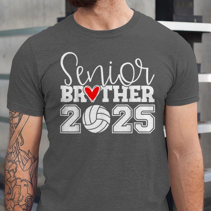 Senior Volleyball Brother 2025 Class Of 2025 Graduation Unisex Jersey T-Shirt