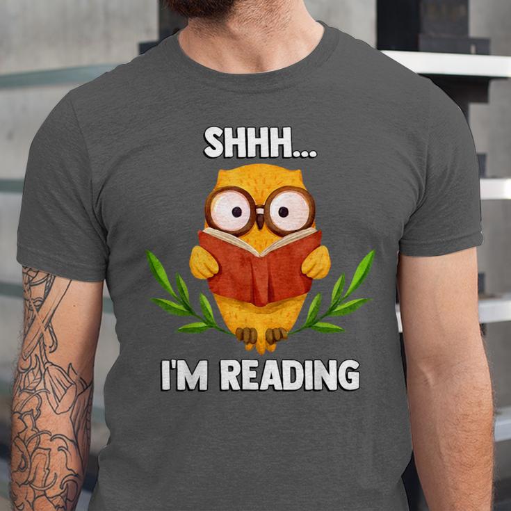 Shhh I'm Reading World Book Day Costume 2026 Kids Unisex Jersey T-Shirt