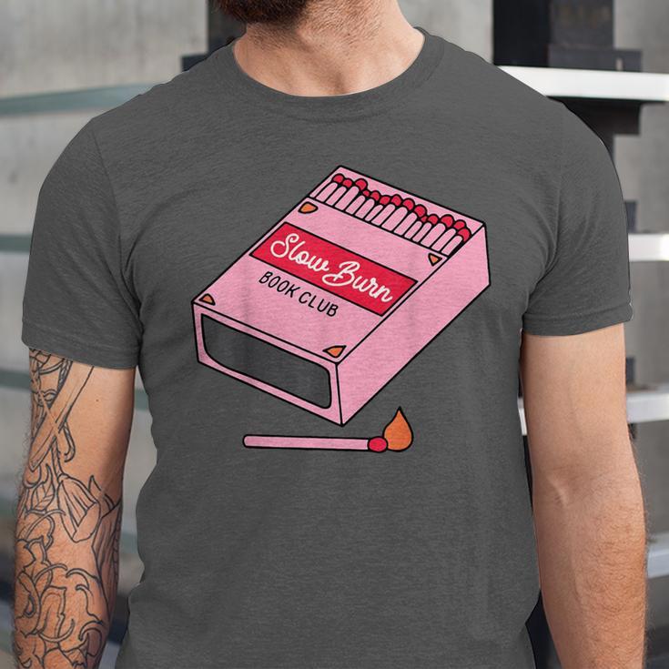 Slow Burn Book Club Unisex Jersey T-Shirt