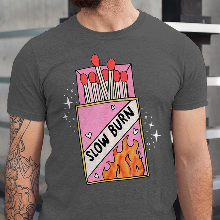 Slow Burn Book Trope Worth The Wait Love Takes Time Unisex Jersey T-Shirt Slow Burn Book Trope Worth The Wait Love Takes Time Unisex Jersey T-Shirt