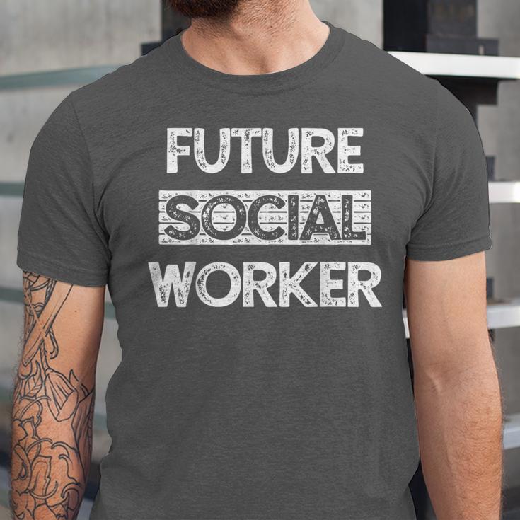 Social Worker Social Work Student Graduation Unisex Jersey T-Shirt