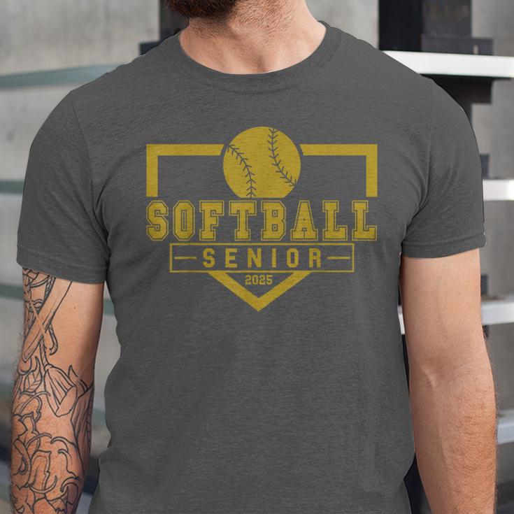 Softball Senior Night Softball Senior 2025 Graduation 20 Unisex Jersey T-Shirt