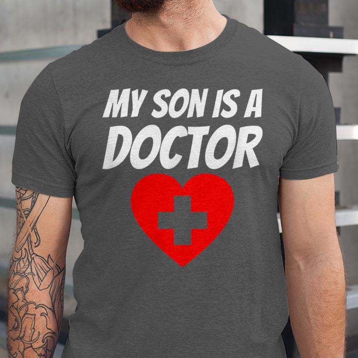 My Son Is A Doctor Shirt Proud Parents Graduation Unisex Jersey T-Shirt