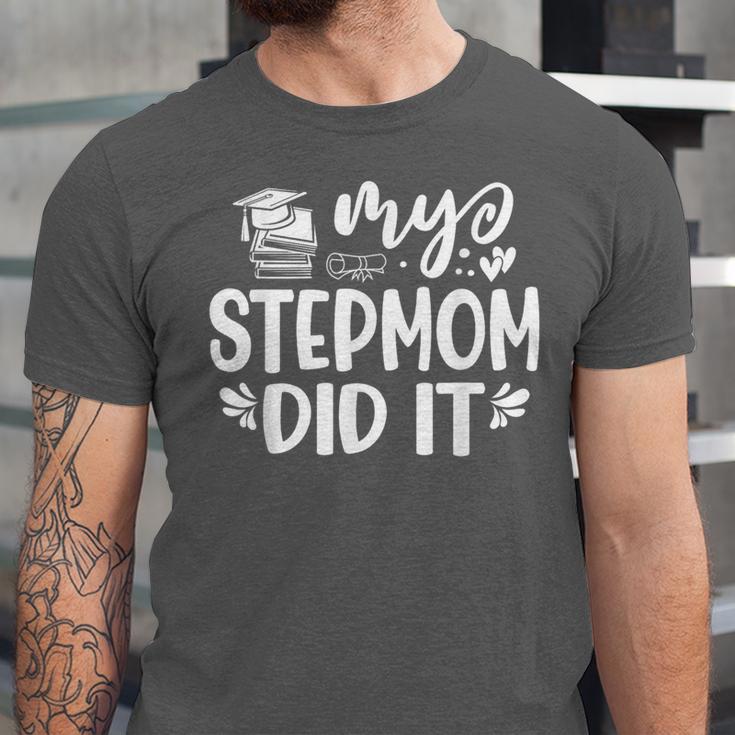 My Stepmom Did It Graduation Graduated Tie Dye Unisex Jersey T-Shirt