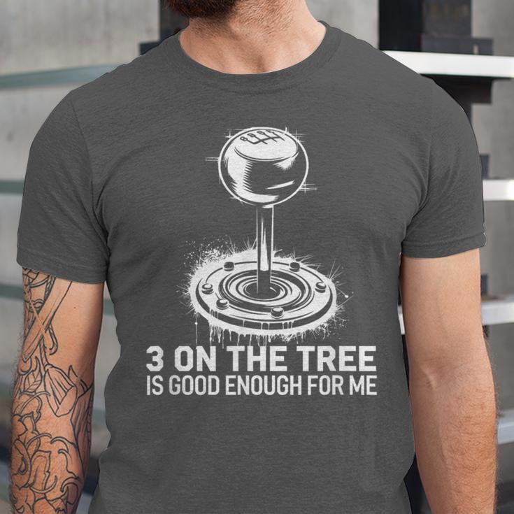 Stick Shift Nostalgia Column Shift Line Unisex Jersey T-Shirt Stick Shift Nostalgia Column Shift Line Unisex Jersey T-Shirt