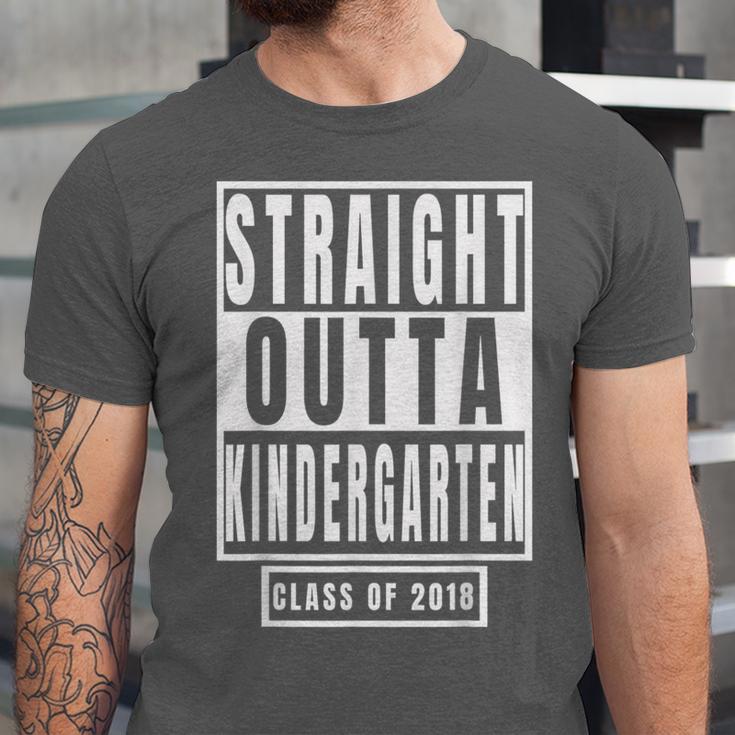 Straight Outta Kindergarten TShirt Graduation Tee Unisex Jersey T-Shirt
