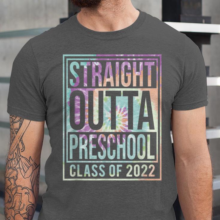 Straight Outta Preschool Class Of 2022 School Graduation Unisex Jersey T-Shirt