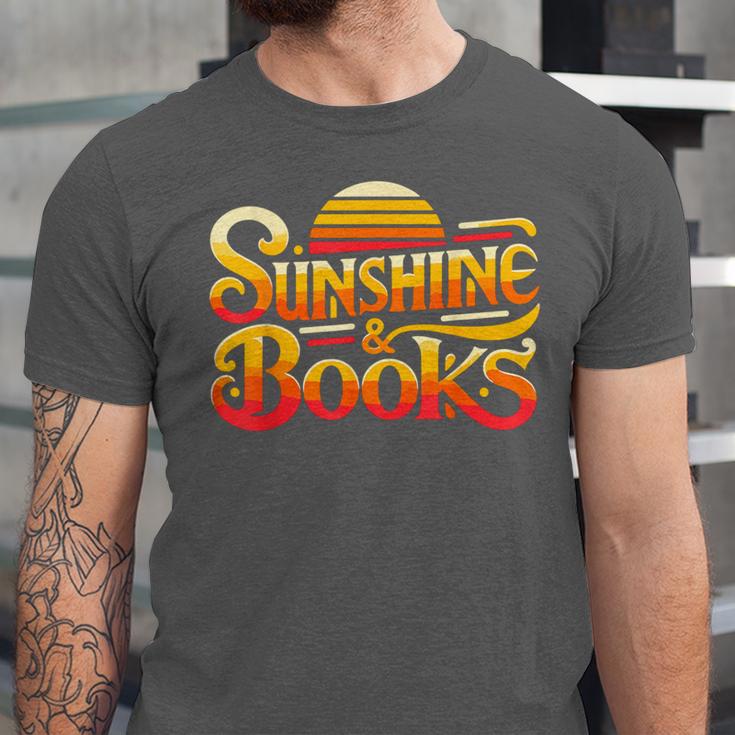 Sunshine & Books For Bookworm Summer Reading Unisex Jersey T-Shirt
