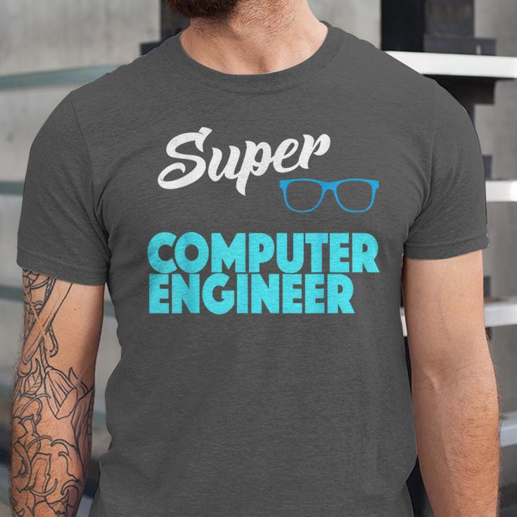 Super Computer Engineer New Job Graduation Unisex Jersey T-Shirt