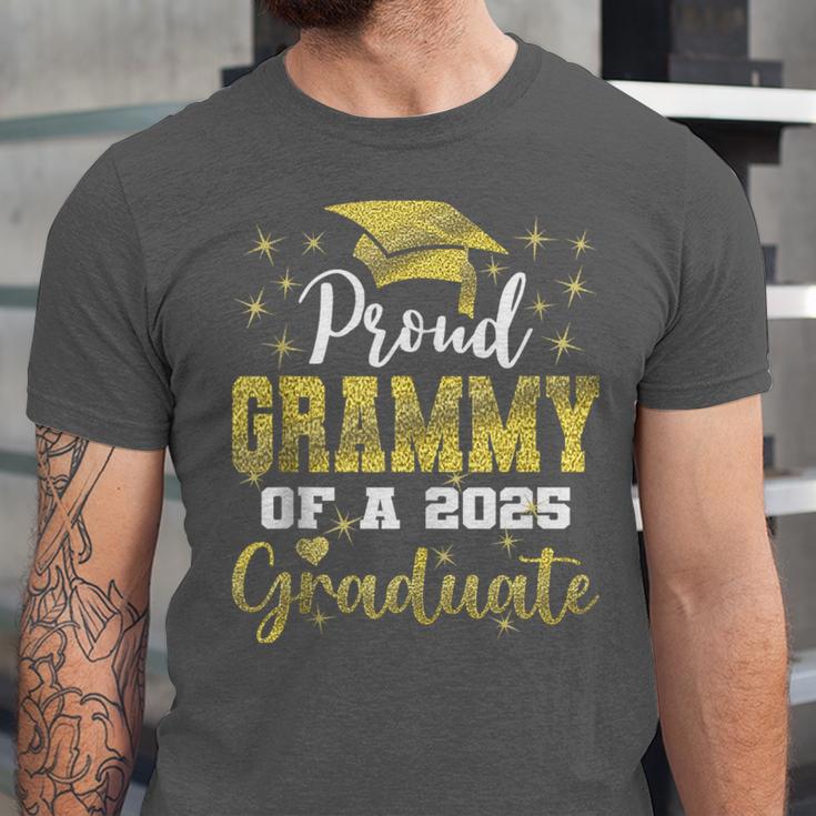 Super Proud Grammy Of 2025 Graduate Senior Graduation Family Unisex Jersey T-Shirt