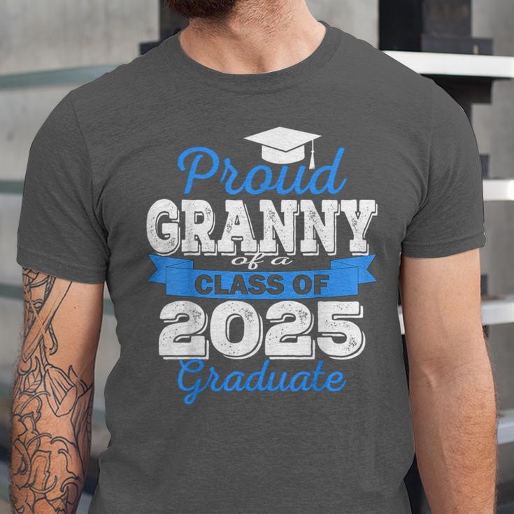 Super Proud Granny Of 2025 Graduate Senior Graduation Family Unisex Jersey T-Shirt