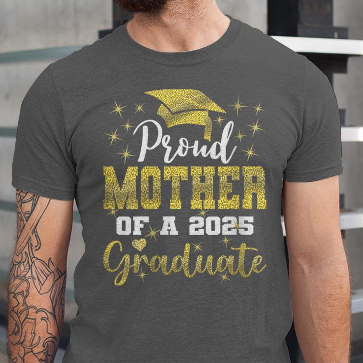 Super Proud Mother Of 2025 Graduate Senior Graduation Family Unisex Jersey T-Shirt